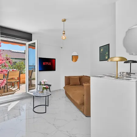 Magnifique 3p Terrasse Vue Mer, Front Monaco - Hj *