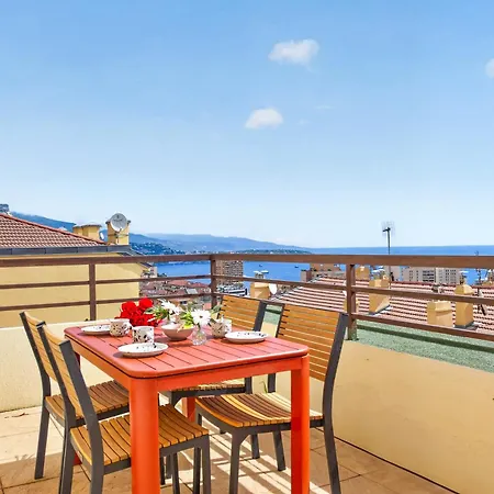 Magnifique 3p Terrasse Vue Mer, Front Monaco - Hj
