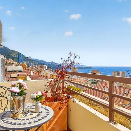 Appartement Magnifique 3p Terrasse Vue Mer, Front Monaco - Hj *