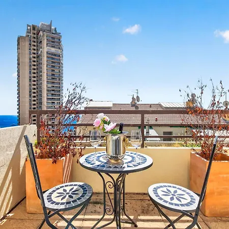 Magnifique 3p Terrasse Vue Mer, Front Monaco - Hj * Beausoleil