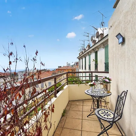 Magnifique 3p Terrasse Vue Mer, Front Monaco - Hj Appartement *